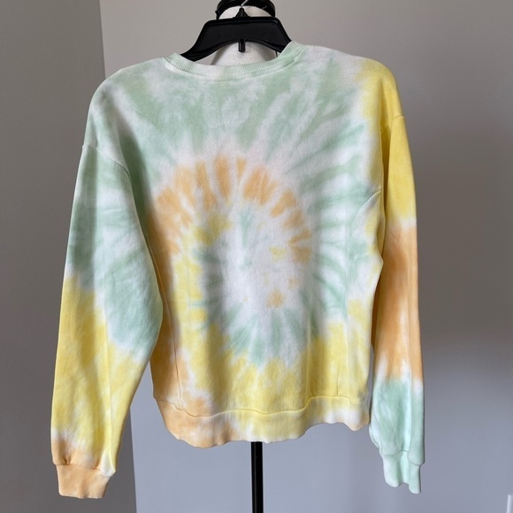 Disney Mickey Minnie Pluto Donald and Daisy Duck Sweatshirt in a Tie Dye Large - Picture 2 of 13